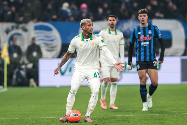Atalanta BC V AS Roma - Serie A Wesley of AS Roma is in action during the Serie A football match between Atalanta BC and AS Roma in Bergamo, Italy, on January 3, 2026, at New Balance Arena. Bergamo Italy  Copyright: xEmanuelexComincinix originalFilename:comincini-atalanta260103_npJsP.jpg