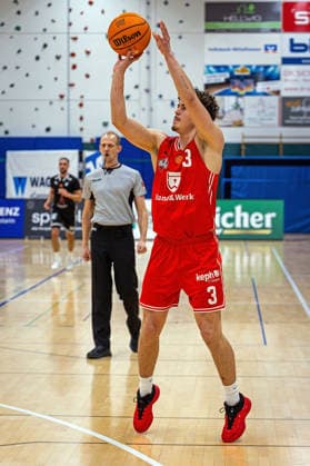 03 01 2026, xovx, Basketball 1 Regionalliga Südwest, Lich Basketball TSG Söflingen Hanno Kotulla Lich Basketball , Freisteller Lich Dietrich Bonhoeffer Halle Hessen Deutschland DE