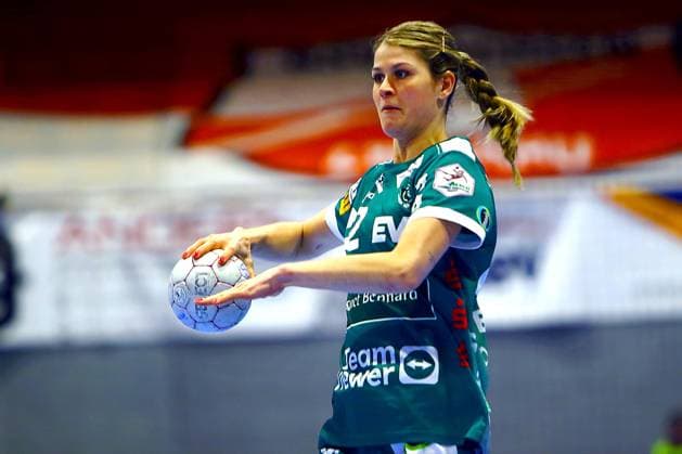 Sina Ehmann Göppingen Handball Women 1 Bundesliga 2025 26 BSV Sachsen Zwickau Frisch Auf Göppingen 25 23 on 3 1 2026 in the Sparkassen Arena Zwickau BSV Sachsen Zwickau Frisch Auf Göppingen