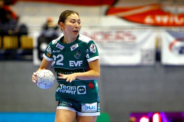 Haruno Sasaki Göppingen Handball Women 1 Bundesliga 2025 26 BSV Sachsen Zwickau Frisch Auf Göppingen 25 23 on 3 1 2026 in the Sparkassen Arena Zwickau BSV Sachsen Zwickau Frisch Auf Göppingen