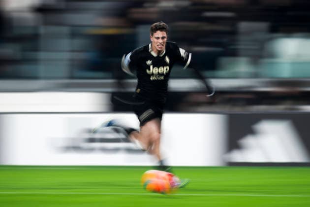 Juventus FC v US Lecce - Serie A Kenan Yildiz of Juventus FC runs with the ball during the Serie A football match between Juventus FC and US Lecce. Turin Italy Copyright: xNicolòxCampox