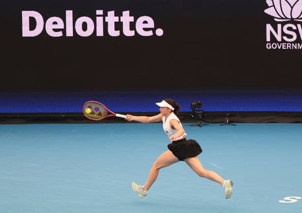 January 4, 2026, Sydney, New South Wales, Australia: EVA LYS of Germany during the match against S. Lamens of Netherlands in the single match group F during the United Cup at Ken Rosewall Arena, Sydney, Australia. Sydney Australia - ZUMAc278 20260104_zsp_c278_015 Copyright: xMarcinxCholewinskix