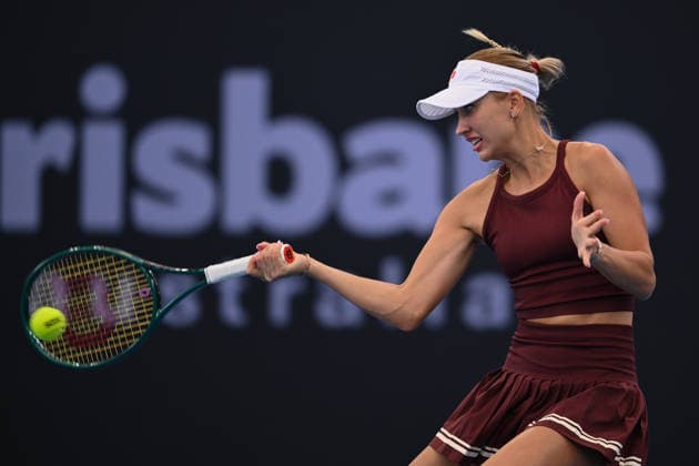 Tennis, WTA tournament in Brisbane