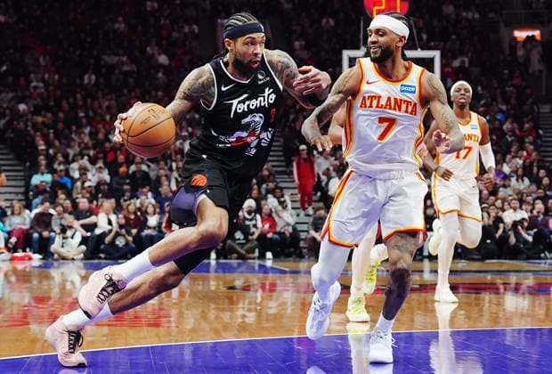 Basketball, NBA, Toronto Raptors - Atlanta Hawks
