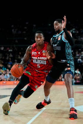 NBL BREAKERS WILDCATS, Perth Wildcats forward Kristian Doolittle during the NBL Round 15 NBL match between the New Zealand Breakers and Perth Wildcats at Spark Arena in Auckland, New Zealand, Sunday, January 4, 2026. ( NO ARCHIVING, EDITORIAL USE ONLY AUCKLAND NEW ZEALAND  Copyright: xBlakexArmstrongx 20260104167728534921