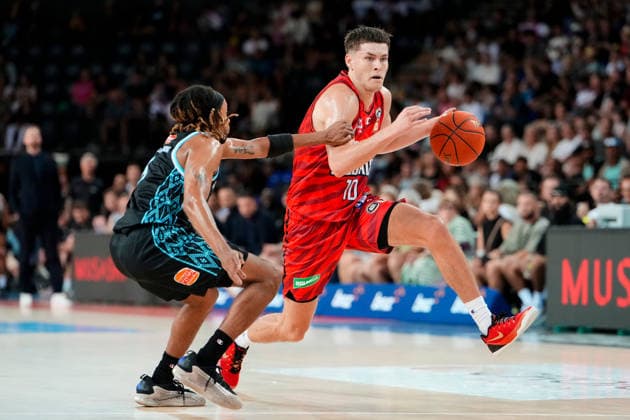 NBL BREAKERS WILDCATS, Perth Wildcats guard Ben Henshall during the NBL Round 15 NBL match between the New Zealand Breakers and Perth Wildcats at Spark Arena in Auckland, New Zealand, Sunday, January 4, 2026. ( NO ARCHIVING, EDITORIAL USE ONLY AUCKLAND NEW ZEALAND  Copyright: xBlakexArmstrongx 20260104181797600331