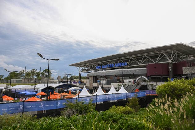 TENNIS BRISBANE INTERNATIONAL, A general view is seen during day 1 of the Brisbane International tennis tournament at Pat Rafter Arena in Brisbane, Sunday, January 4, 2026. ( NO ARCHIVING, EDITORIAL USE ONLY BRISBANE QUEENSLAND AUSTRALIA  Copyright: xZAINxMOHAMMEDx 20260104145248517150