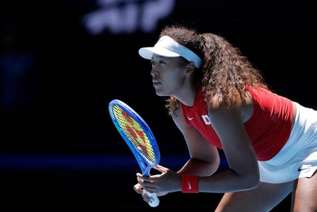 TENNIS UNITED CUP PERTH, Naomi Osaka of Japan in action against Katie Swan of Great Britain during the United Cup day three match between the Great Britain and Japan at RAC Arena in Perth, Sunday, January 4, 2026. ( NO ARCHIVING, EDITORIAL USE ONLY PERTH WESTERN AUSTRALIA AUSTRALIA  Copyright: xRICHARDxWAINWRIGHTx 20260104116250009740