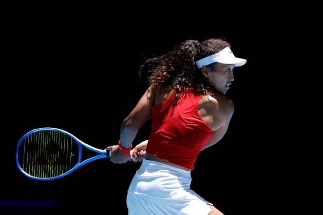 TENNIS UNITED CUP PERTH, Naomi Osaka of Japan in action against Katie Swan of Great Britain during the United Cup day three match between the Great Britain and Japan at RAC Arena in Perth, Sunday, January 4, 2026. ( NO ARCHIVING, EDITORIAL USE ONLY PERTH WESTERN AUSTRALIA AUSTRALIA  Copyright: xRICHARDxWAINWRIGHTx 20260104138919184227