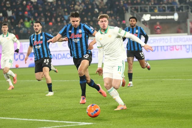 03.01.2026 Atalanta vs Roma (Serie A) Calcio; 18Â° Giornata& xD;Nella foto: Evan Ferguson& xD;(Foto Gino Mancini)  Copyright: xGinoxMancini IPAxSportx xipa-agency.netx xx IPA_69667721 IPA_Agency_IPA69667721