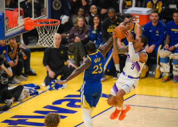 NBA, Basketball Herren, USA Utah Jazz vs Golden State Warriors in San Francisco SAN FRANCISCO, CALIFORNIA - JANUARY 3: Keyonte George (3) of Utah Jazz goes for basket during the NBA game 16 between Utah Jazz and Golden State Warriors in San Francisco at Chase Center on January 3, 2026 in San Francisco, California, United States. Tayfun Coskun Anadolu California United States. Editorial use only. Please get in touch for any other usage.  Copyright: x2026xAnadoluxTayfunxCoskunx