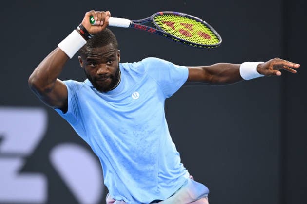 TENNIS BRISBANE INTERNATIONAL, Frances Tiafoe of The United States in action during day 1 of the Brisbane International tennis tournament at Pat Rafter Arena in Brisbane, Sunday, January 4, 2026. ( NO ARCHIVING, EDITORIAL USE ONLY BRISBANE QUEENSLAND AUSTRALIA  Copyright: xZAINxMOHAMMEDx 20260104130875260623