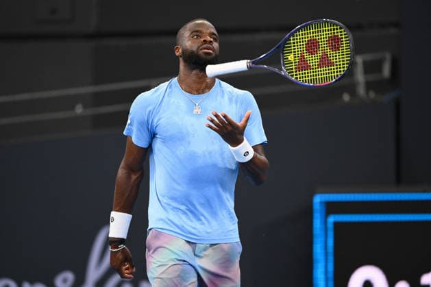 TENNIS BRISBANE INTERNATIONAL, Frances Tiafoe of The United States in action during day 1 of the Brisbane International tennis tournament at Pat Rafter Arena in Brisbane, Sunday, January 4, 2026. ( NO ARCHIVING, EDITORIAL USE ONLY BRISBANE QUEENSLAND AUSTRALIA  Copyright: xZAINxMOHAMMEDx 20260104186016271719