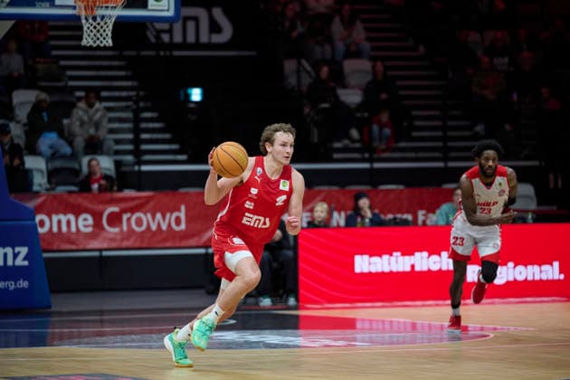 Nuremberg Falcons BC vs RheinStars Cologne, Basketball, 2 Basketball Bundesliga, Bundesliga, Barmer Liga, Pro Serie A, Nuremberg, KIA Metropol Arena 30nullvier Photographie Nuremberg KIA Metropol Arena Bayern Germany Copyright: xAmerican-Football.Networkx