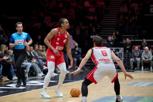 Nuremberg Falcons BC vs RheinStars Cologne, Basketball, 2 Basketball Bundesliga, Bundesliga, Barmer Liga, Pro Serie A, Nuremberg, KIA Metropol Arena 30nullvier Photographie Nuremberg KIA Metropol Arena Bayern Germany Copyright: xAmerican-Football.Networkx