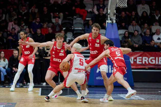 Nuremberg Falcons BC vs RheinStars Cologne, Basketball, 2 Basketball Bundesliga, Bundesliga, Barmer Liga, Pro Serie A, Nuremberg, KIA Metropol Arena 30nullvier Photographie Nuremberg KIA Metropol Arena Bayern Germany Copyright: xAmerican-Football.Networkx