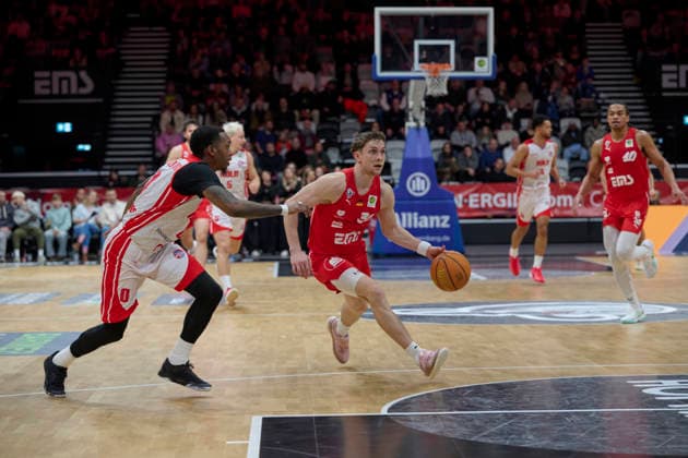 Nuremberg Falcons BC vs RheinStars Cologne, Basketball, 2 Basketball Bundesliga, Bundesliga, Barmer Liga, Pro Serie A, Nuremberg, KIA Metropol Arena 30nullvier Photographie Nuremberg KIA Metropol Arena Bayern Germany Copyright: xAmerican-Football.Networkx