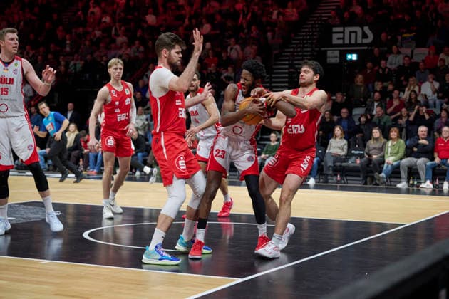Nuremberg Falcons BC vs RheinStars Cologne, Basketball, 2 Basketball Bundesliga, Bundesliga, Barmer Liga, Pro Serie A, Nuremberg, KIA Metropol Arena 30nullvier Photographie Nuremberg KIA Metropol Arena Bayern Germany Copyright: xAmerican-Football.Networkx