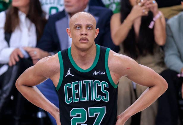 January 3, 2026, Inglewood, California, USA: Jordan Walsh 27 of the Boston Celtics during their 2025 NBA, Basketball Herren, USA regular season game against the Los Angeles Clippers on Saturday January 3, 2026 at Intuit Dome Arena in Inglewood, California. Clippers lose to Celtics, 146-115. JAVIER ROJAS PI Inglewood USA - ZUMAp124 20260103_zaa_p124_081 Copyright: xJavierxRojasx