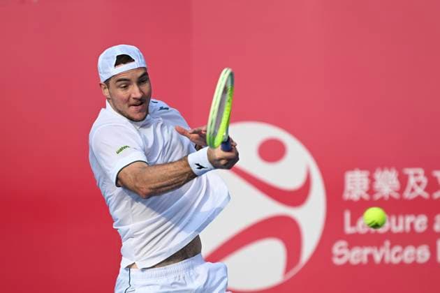 Hong Kong Tennis Open - Day 1 Jan-Lennard Struff, a German tennis player, during a match at the Hong Kong Tennis Open on January 4, 2026 in Hong Kong. (Photo by Kobe Li Nexpher Images) Hong Kong