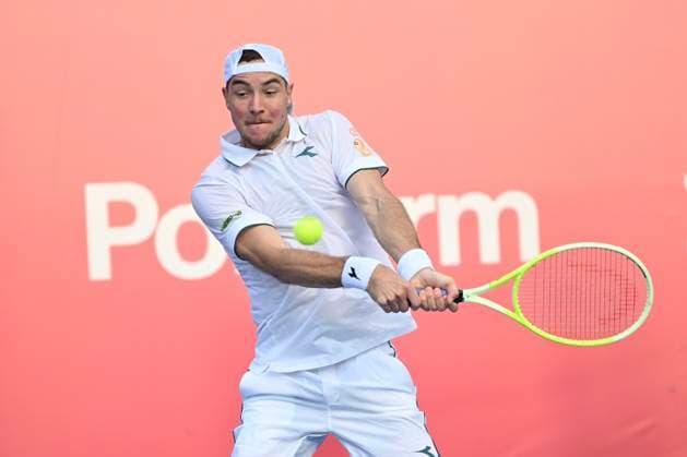 Hong Kong Tennis Open - Day 1 Jan-Lennard Struff, a German tennis player, during a match at the Hong Kong Tennis Open on January 4, 2026 in Hong Kong. (Photo by Kobe Li Nexpher Images) Hong Kong