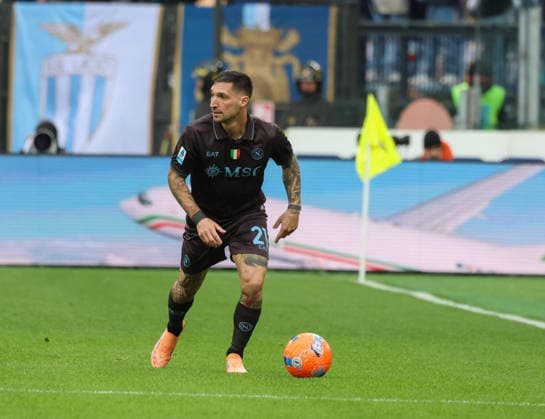 Incontro di calcio campionato serie A - 2025 26 Lazio vs Napoli Matteo Politano (vice capitano)of SSC Napoli During the football match on January 4, 2026, valid for the Italian Serie A - 2025 26 championship in Rome at the Stadio Olimpico between SS Lazio and SSC Napoli. Pictured: Roma stadio Olimpico Lazio ITALIA Copyright: xFABIOxSASSOxFabioxSassox Lazio Napoli2026_01_04Fabio Sasso1938