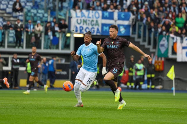 Football, Italy, Lazio Roma - SSC Napoli