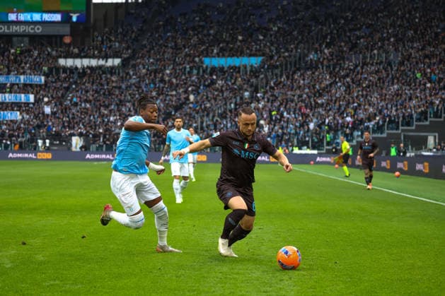 January 4, 2026, Roma, Lazio, ITALIA: Stanislav Lobotka of SSC Napoli During the football match on January 4, 2026, valid for the Italian Serie A - 2025 26 championship in Rome at the Stadio Olimpico between SS Lazio and SSC Napoli..Pictured: Roma ITALIA - ZUMAs236 20260104_aap_s236_037 Copyright: xFabioxSassox