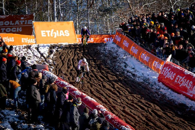 Mathieu van der Poel ALPECIN DECEUNINCK during the UCI Cyclo cross World Cup 2025 in ZONHOVEN, Belgium on 29 december 2025, photo by Marcel van Dorst EYE4images DeFodi Images