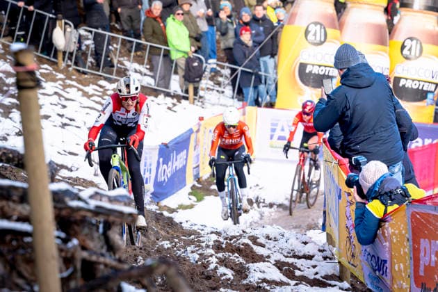 Lucinda Brand BALOISE GLOWI LIONS during the UCI Cyclo cross World Cup 2025 in ZONHOVEN, Belgium on 29 december 2025, photo by Marcel van Dorst EYE4images DeFodi Images