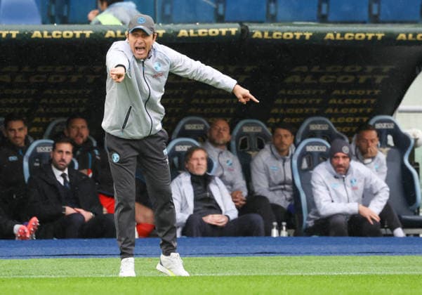 Incontro di calcio campionato serie A - 2025 26 Lazio vs Napoli Antonio Conte Head Coach of SSC Napoli During the football match on January 4, 2026, valid for the Italian Serie A - 2025 26 championship in Rome at the Stadio Olimpico between SS Lazio and SSC Napoli. Pictured: Roma stadio Olimpico Lazio ITALIA Copyright: xFABIOxSASSOxFabioxSassox Lazio Napoli2026_01_04Fabio Sasso2273