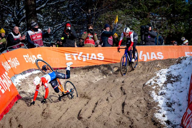 Puck Pieterse FENIX DECEUNINCK during the UCI Cyclo cross World Cup 2025 in ZONHOVEN, Belgium on 29 december 2025, photo by Marcel van Dorst EYE4images DeFodi Images