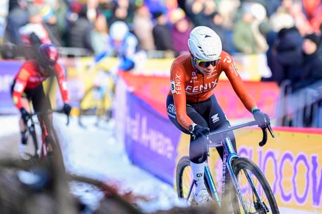 UCI Cyclocross World Cup 2025-2026 Zonhoven ZONHOVEN, BELGIUM - JANUARY 04 : Alvarado Ceylin Del Carmen (NED) of Alpecin-Deceuninck in action during the 9th leg of the Zonhoven UCI Cyclocross World Cup 2025-2026 a cyclocross race for Women Elite on January 4, 2026 in Zonhoven, Belgium, 04 01 2026 ( Zonhoven Belgium  Copyright: xPeterxDexVoechtx