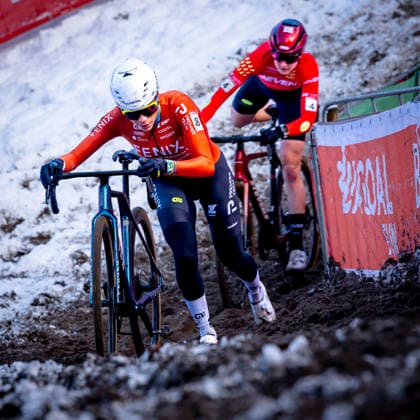 Ceylin Alvarado FENIX DECEUNINCK during the UCI Cyclo cross World Cup 2025 in ZONHOVEN, Belgium on 29 december 2025, photo by Marcel van Dorst EYE4images DeFodi Images