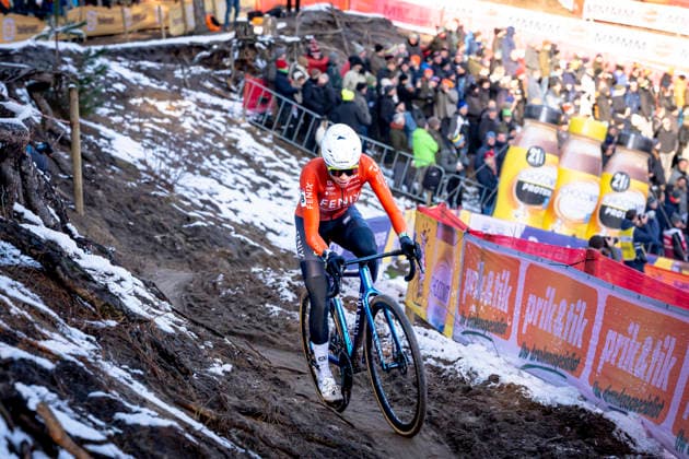 Ceylin Alvarado FENIX DECEUNINCK during the UCI Cyclo cross World Cup 2025 in ZONHOVEN, Belgium on 29 december 2025, photo by Marcel van Dorst EYE4images DeFodi Images