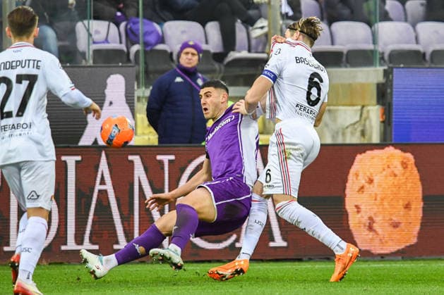 CALCIO - Serie A - ACF Fiorentina vs US Cremonese Roberto Piccoli (Fiorentina) during ACF Fiorentina vs US Cremonese, Italian soccer Serie A match in Florence, Italy, January 04 2026 Florence Italy  Copyright: xIPAxSport ABACAx