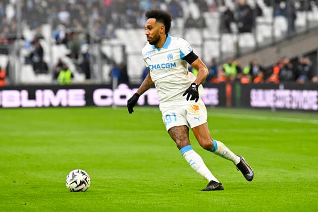 FOOTBALL : Olympique de Marseille VS FC Nantes - Ligue 1 McDonald s - 04 01 2026 Pierre-Emerick Aubameyang (OM) - Ligue 1 McDonald™s match between Olympique de Marseille and Football Club de Nantes on January 04, 2026 at the Orange Velodrome Stadium in Marseille. MarseilleFrance  Copyright: xWilliamxCannarellax