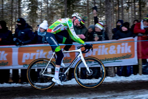 Emiel Verstrynge CRELAN CORENDON during the UCI Cyclo cross World Cup 2025 in ZONHOVEN, Belgium on 29 december 2025, photo by Marcel van Dorst EYE4images DeFodi Images