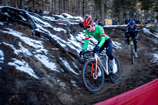 Mees Hendrikx HEIZOMAT CUBE during the UCI Cyclo cross World Cup 2025 in ZONHOVEN, Belgium on 29 december 2025, photo by Marcel van Dorst EYE4images DeFodi Images