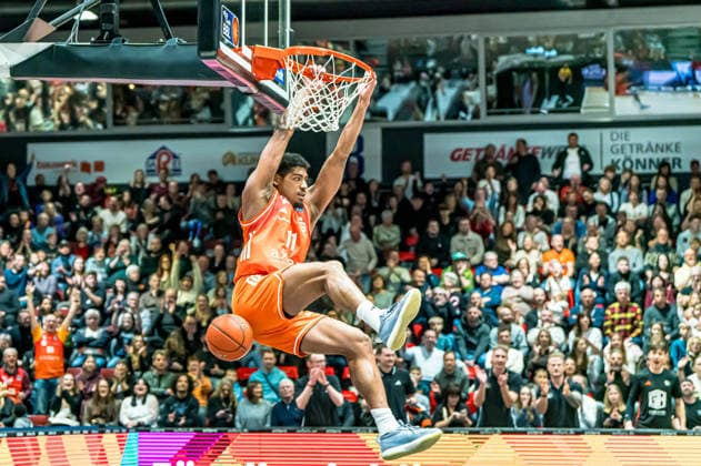 Chemnitz, Germany 04 January 2026 1 BBL 2025 2026 Niners Chemnitz vs Rasta Vechta In the picture Copyright: xFotostandx xNachtigallx