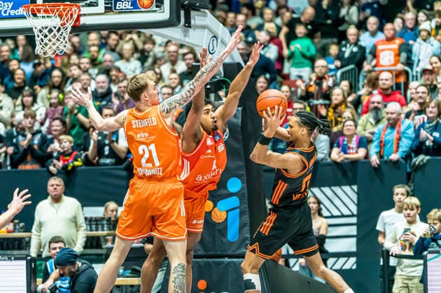 Chemnitz, Germany 04 January 2026 1 BBL 2025 2026 Niners Chemnitz vs Rasta Vechta In the picture Copyright: xFotostandx xNachtigallx