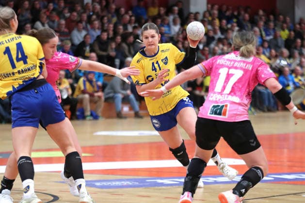 Handball, 2 Alsco HBF HC Leipzig Füchse Berlin 04 01 2026 Wiebke Meyer 41, HC Leipzig 2 Alsco Handball Bundesliga Frauen, HBF, Saison 2025 2026, 12 Spieltag HC Leipzig vs Füchse Berlin am 04 01 2026 in der Sporthalle Brüderstraße Leipzig Copyright: xBEAUTIFULxSPORTS JanxKaeferx