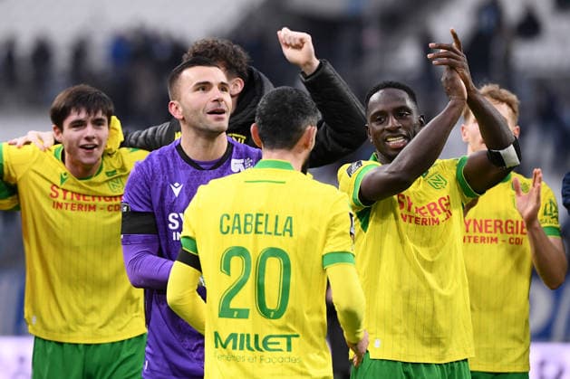 Olympique de Marseille v FC Nantes - Ligue 1 McDonald s 2025 2026 01 Anthony LOPES (fcn) - 27 Deiver MACHADO (fcn) during the Ligue 1 McDonald s match between Marseille and Nantes at Stade Velodrome on January 4, 2026 in Marseille, France. Marseille France  Copyright: xFEPx 776348243