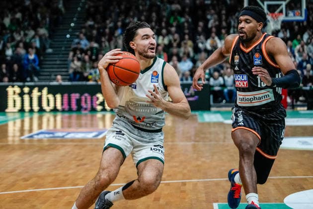 Basketball, BBL, Gladiators Trier - ratiopharm Ulm