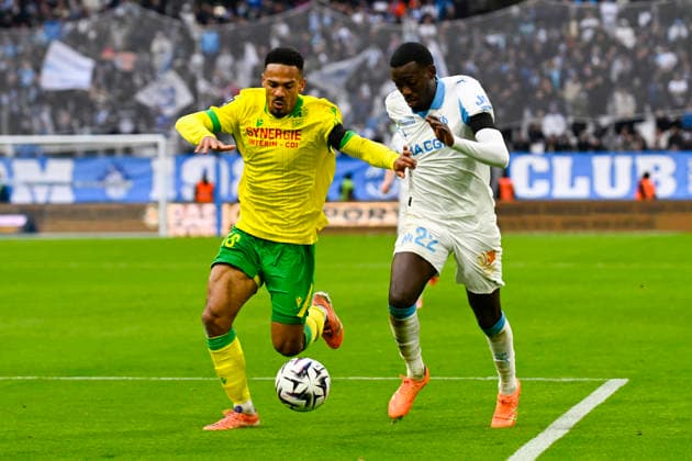 FOOTBALL : Olympique de Marseille VS FC Nantes - Ligue 1 McDonald s - 04 01 2026 Timothy Weah (OM) - Ligue 1 McDonald™s match between Olympique de Marseille and Football Club de Nantes on January 04, 2026 at the Orange Velodrome Stadium in Marseille. MarseilleFrance  Copyright: xWilliamxCannarellax