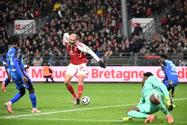 Stade Brestois 29 v AJ Auxerre - Ligue 1 McDonald s 2025 2026 19 Ludovic AJORQUE (sb29) during the Ligue 1 McDonald s match between Brest and Auxerre at Stade Francis Le Ble on January 4, 2026 in Brest, France. Brest France  Copyright: xFEPx 776348246