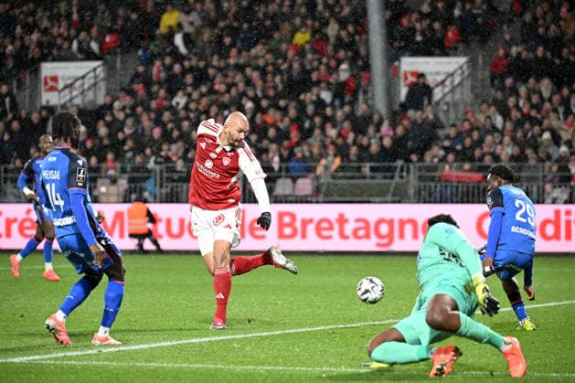 Football, France, Stade Brest - AJ Auxerre