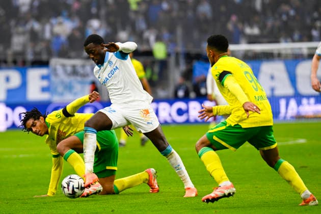FOOTBALL : Olympique de Marseille VS FC Nantes - Ligue 1 McDonald s - 04 01 2026 Timothy Weah (OM) - Ligue 1 McDonald™s match between Olympique de Marseille and Football Club de Nantes on January 04, 2026 at the Orange Velodrome Stadium in Marseille. MarseilleFrance  Copyright: xWilliamxCannarellax