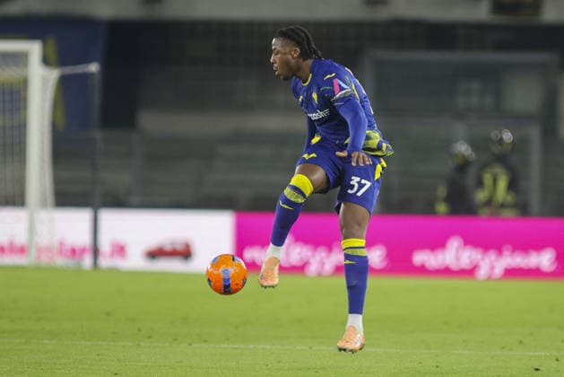 CALCIO - Serie A - Hellas Verona FC vs Torino FC Armel Bella-Kotchap of Hellas Verona FC. during Hellas Verona FC vs Torino FC, 18Â° Serie A Enilive 2025-26 game at Marcantonio Bentegodi stadium in Verona (VR), Italy, on January 04, 2026. Verona Italy  Copyright: xIPAxSport ABACAx