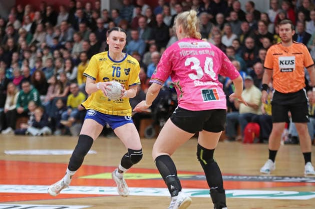 Handball, 2 Alsco HBF HC Leipzig Füchse Berlin 04 01 2026 Lisa Lammich 76, HC Leipzig 2 Alsco Handball Bundesliga Frauen, HBF, Saison 2025 2026, 12 Spieltag HC Leipzig vs Füchse Berlin am 04 01 2026 in der Sporthalle Brüderstraße Leipzig Copyright: xBEAUTIFULxSPORTS JanxKaeferx